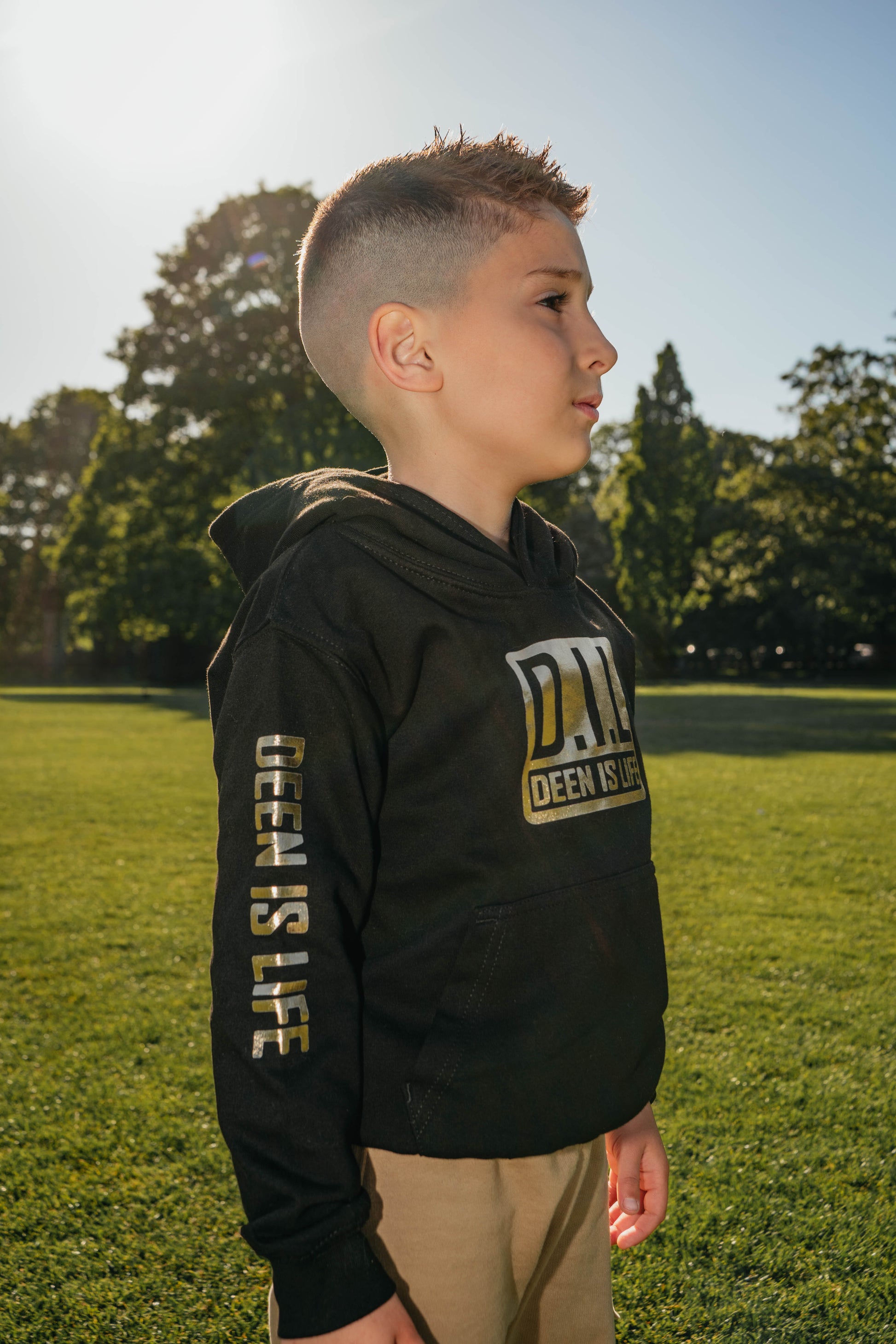 DIL DEEN IS LIFE Kids Hoodie