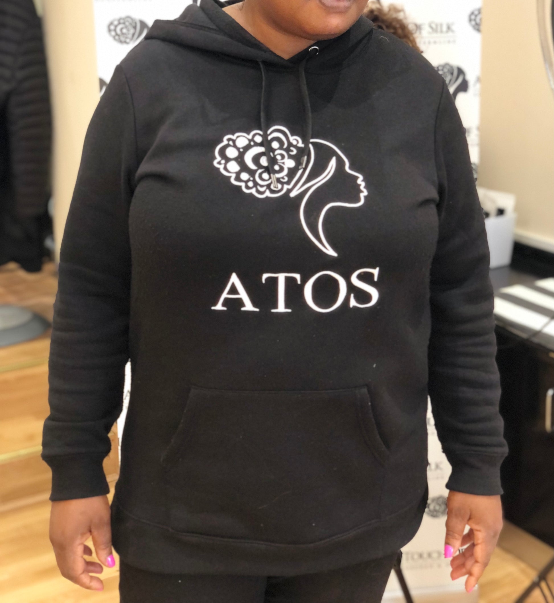 Business Logo Embroidery Hoodie