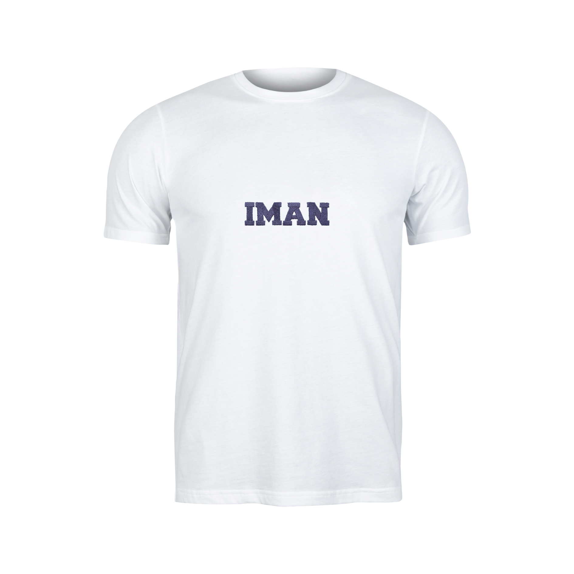 Custom Name Embroidery Adult T-Shirt